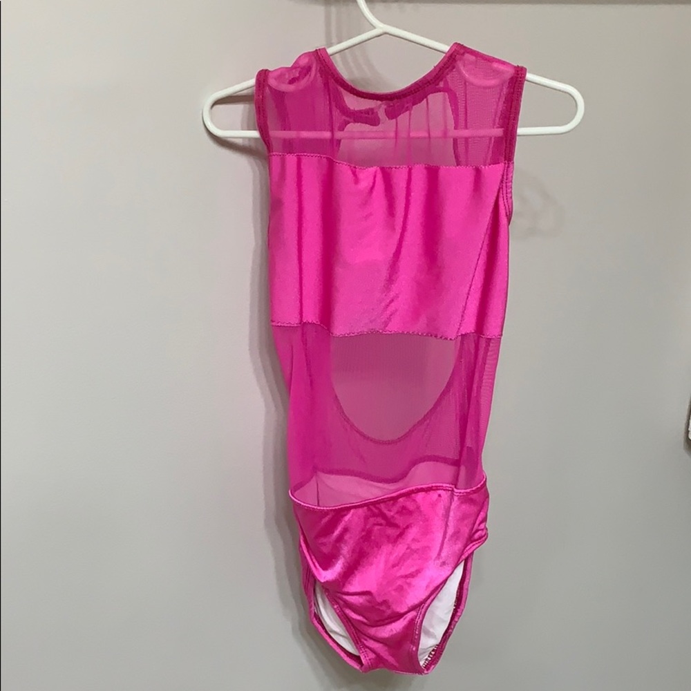 Dark Pink Dance Leotard